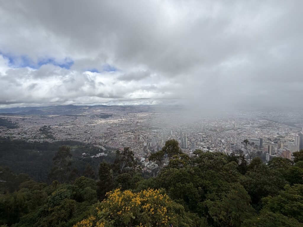 Bogotá desde Monserrate
