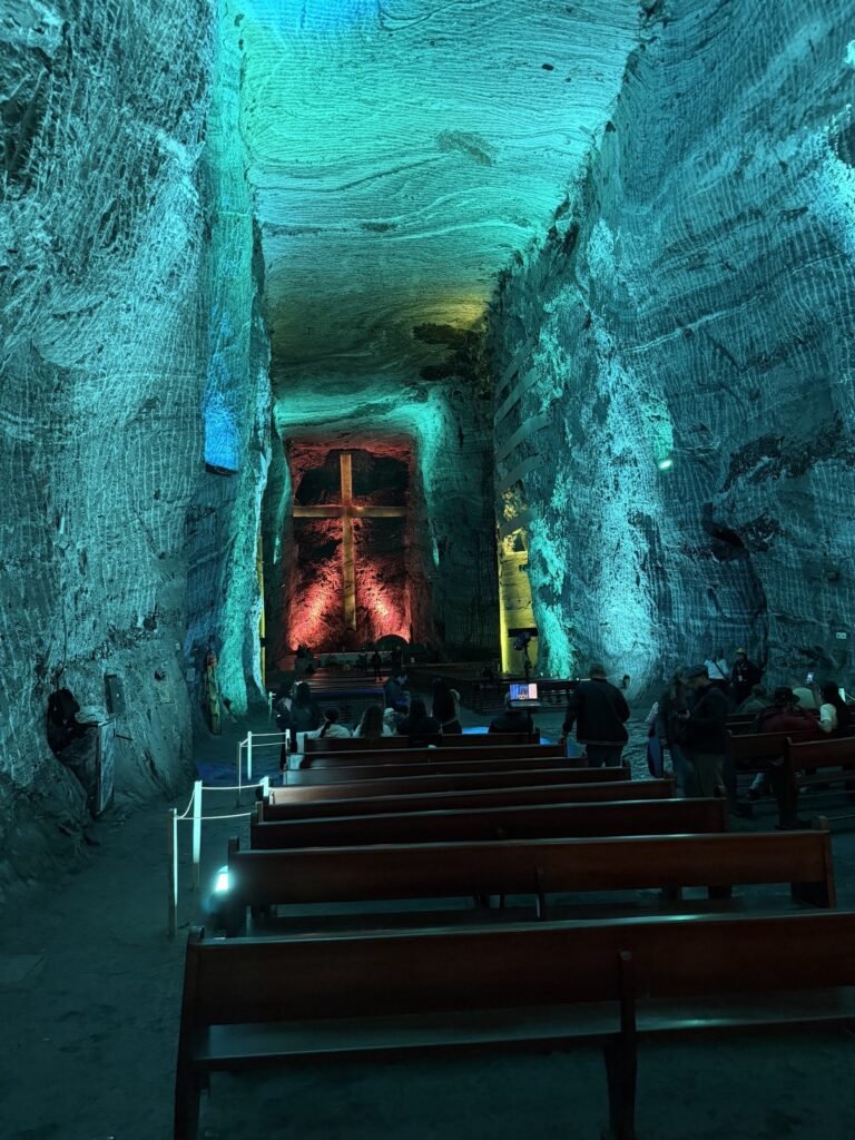 La nave principal de la Catedral de Sal