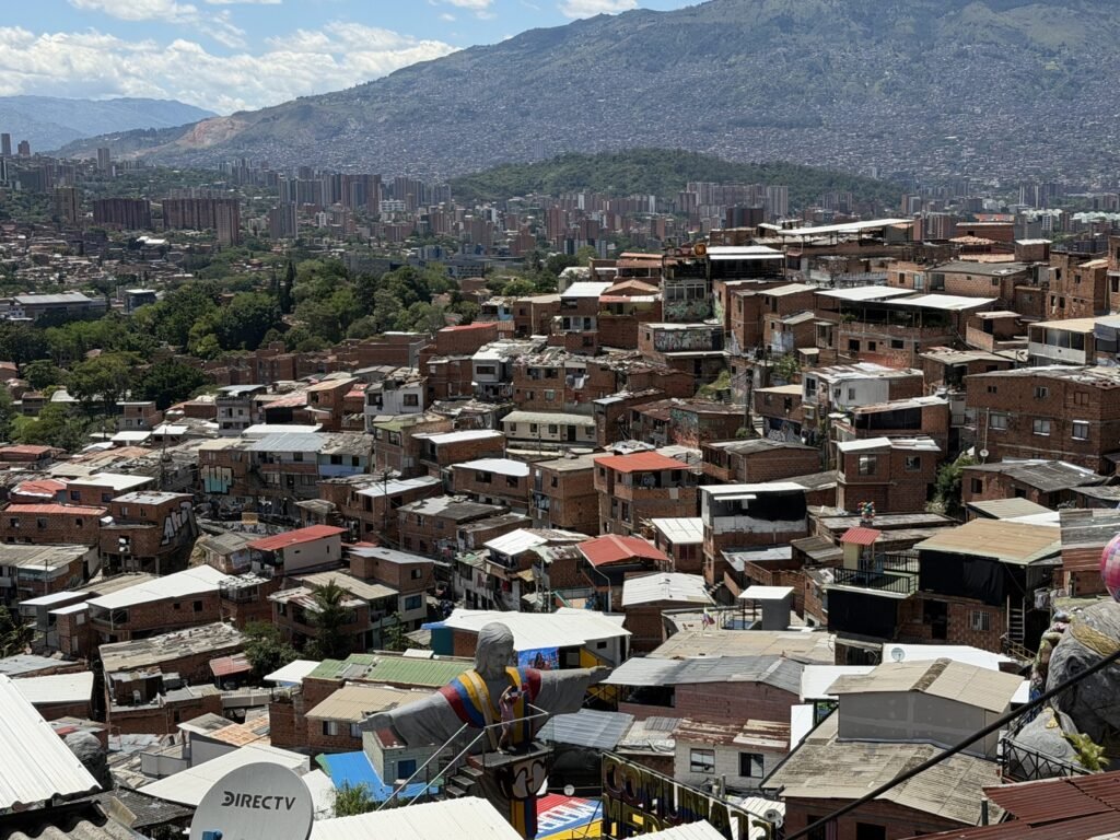 El barrio desde arriba