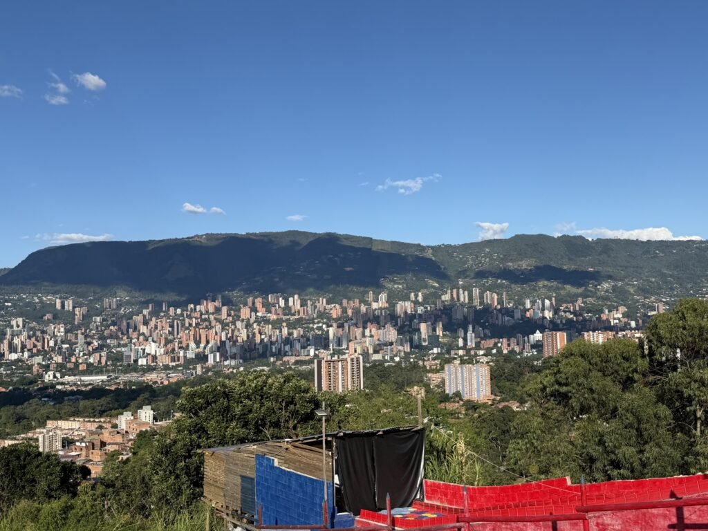Medellín desde el Mirador El Cielo