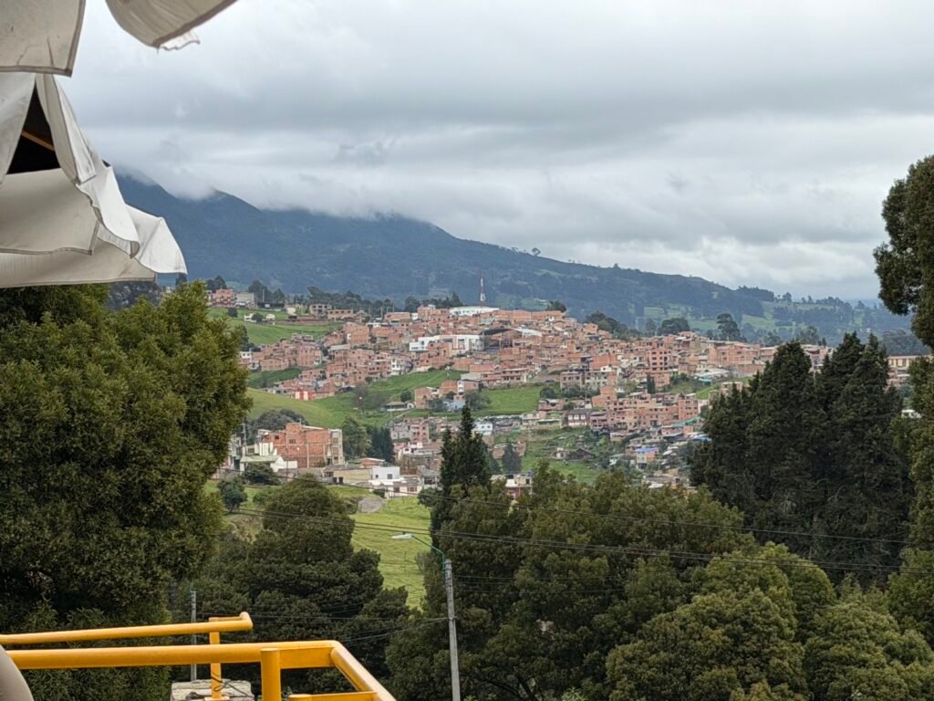 Vistas desde la zona de la entrada a la mina